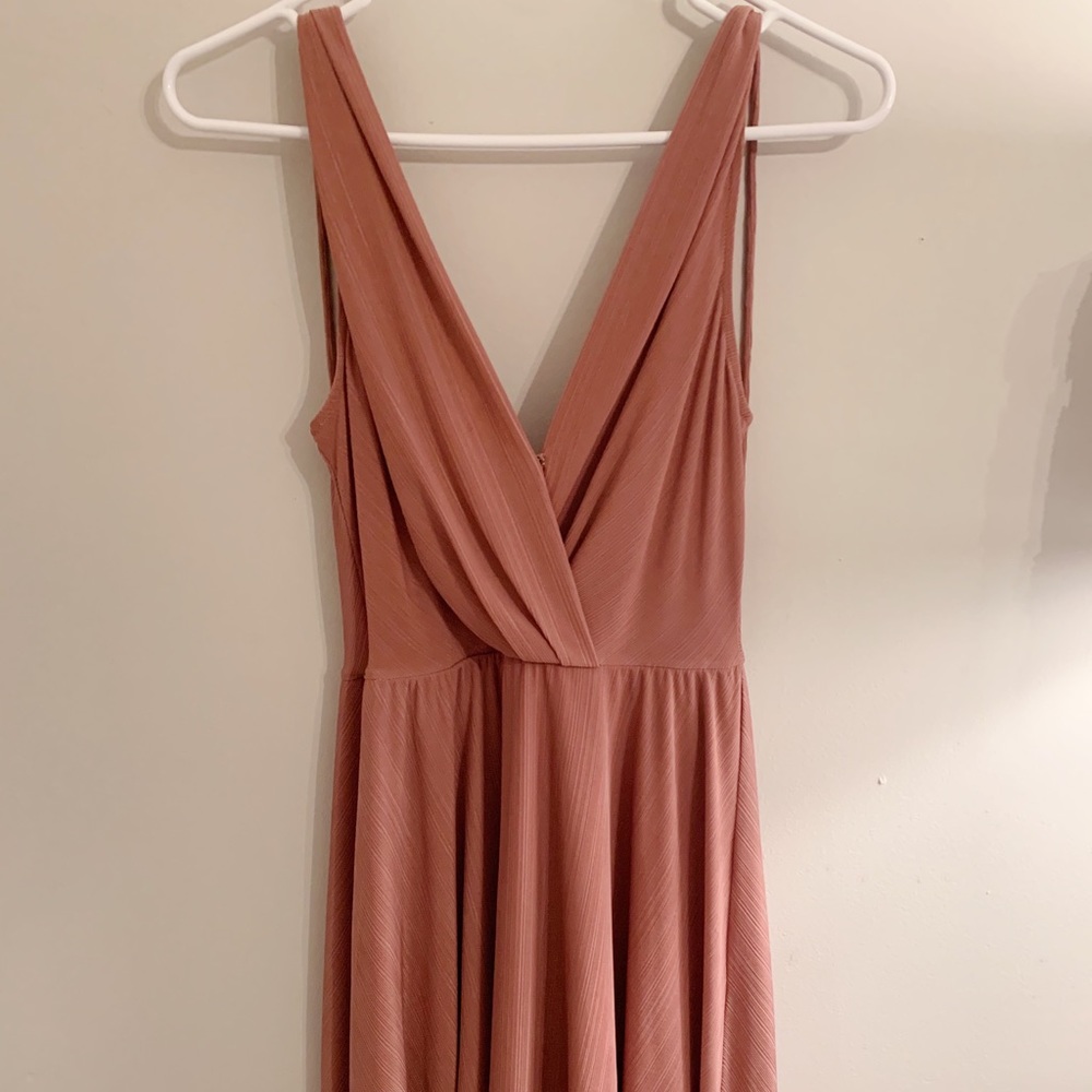 Simple mauve homecoming dress!!